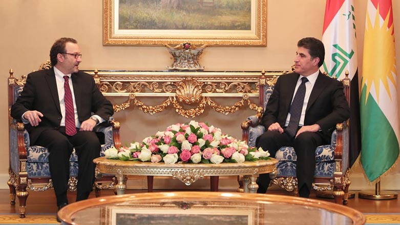 Neçirvan Barzani Schenker’i kabul etti